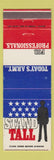 Matchbook Cover - Army Recruiting Stand Tall