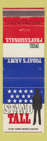Matchbook Cover - Army Recruiting Stand Tall