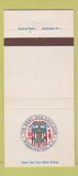 Matchbook Cover - Army and Navy Exchange Washington DC 30 Strike