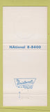 Matchbook Cover - Army and Navy Exchange Washington DC 30 Strike