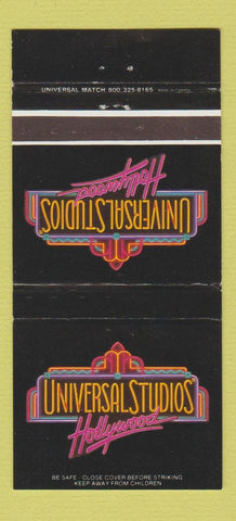 Matchbook Cover - Universal Studios Hollywood CA 30 Strike