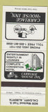 Matchbook Cover - Carriage House Inn Calgary AB 30 Strike