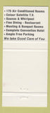 Matchbook Cover - Carriage House Inn Calgary AB 30 Strike