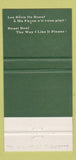 Matchbook Cover - CJ's Prime Rib Montreal QC 30 Strike