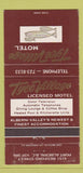 Matchbook Cover - Tyee Village Motel Port Alberni BC WEAR 30 Strike