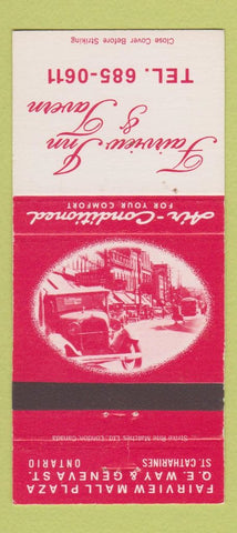Matchbook Cover - Fairview Inn and Tavern St Catharines ON 30 Strike