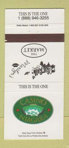 Matchbook Cover - Casino Niagara ON? 30 Strike