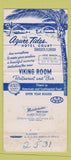 Matchbook Cover - Viking Restaurant Bar Sarasota FL WEAR 30 Strike