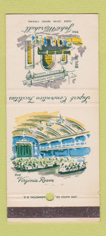 Matchbook Cover - The John Marshall Richmond VA WEAR 30 Strike