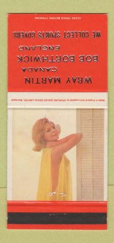 Matchbook Cover - Match Collectors UK Canada Pinup 30 Strike