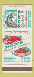 Matchbook Cover - Don's Seafood Lafayette Baton Rouge Shreveport LA 30 Strike