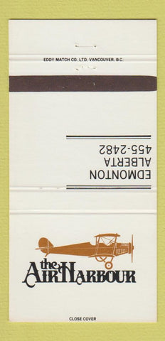 Matchbook Cover - Air Harbour Edmonton AB 30 Strike