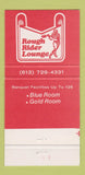 Matchbook Cover - Embassy West Motor Hotel Ottawa ON 30 Strike