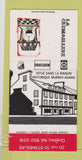 Matchbook Cover - LA Cremaillere Quebec QC 30 Strike