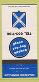 Matchbook Cover - Mont Calm Brasserie QC 30 Strike
