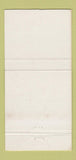 Matchbook Cover - The Figaro Bar Restaurant Quebec QC 30 Strike