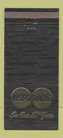 Matchbook Cover - WSPD Radio 50th Anniversary 30 Strike
