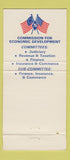 Matchbook Cover - Paul T Bannai Assemblyman CA Legislature 30 Strike
