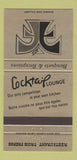 Matchbook Cover - Restaurant Trois Freres QC 30 Strike