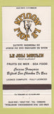 Matchbook Cover - Le Joli Moulin Montreal QC 30 Strike