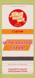 Matchbook Cover - COOP QC agriculture  30 Strike