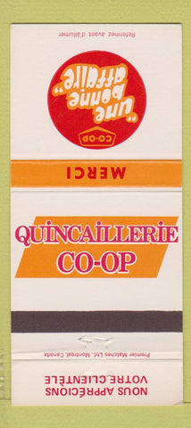 Matchbook Cover - COOP QC agriculture  30 Strike