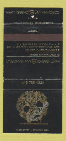Matchbook Cover - Hyatt Regency Hotel San Francisco CA WEAR 30 Strike