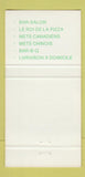 Matchbook Cover - Le Clemenceau Sept Iles QC 30 Strike