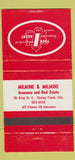 Matchbook Cover - Milmine Insurance Real Estate Stoney Creek ON 30 Strike
