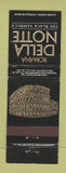 Matchbook Cover - Romana Della Notte Black Sambuca Liquor WEAR