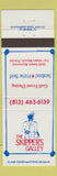 Matchbook Cover - Skipper's Galley Seafood Fort Myers Beach FL
