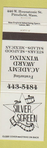 Matchbook Cover - Silver Screen Restaurant Pittsfield MA