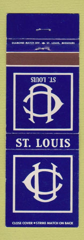Matchbook Cover - St Louis MO Club