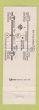 Matchbook Cover - Colonial Motor Inn Sturgis MI
