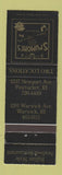 Matchbook Cover - Spumoni's Pawtucket Warwick RI Italian WEAR