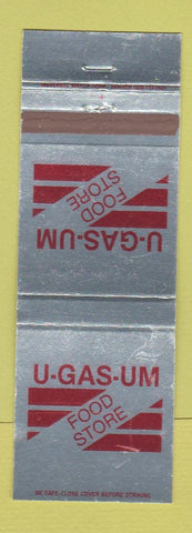 Matchbook Cover - U Gas Um Food Store