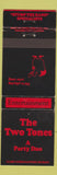 Matchbook Cover - Two Tones Party Duo Band