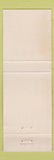 Matchbook Cover - TRAX New York City WEAR