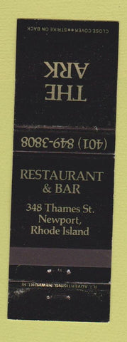 Matchbook Cover - The Ark Restaurant Bar Newport RI WEAR