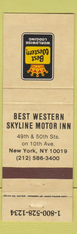 Matchbook Cover - Best Western New York City WEAR