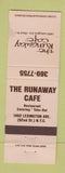 Matchbook Cover - Runaway Cafe New York City WORN