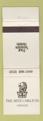 Matchbook Cover - Ritz Carlton Hotel Chicago IL WEAR