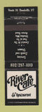 Matchbook Cover - River Cafe Restaurant Bondville UT WEAR