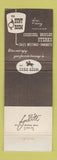 Matchbook Cover - Hampshire House Hotel Denver Colorado WEAR