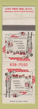 Matchbook Cover - Muggs New York City
