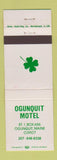 Matchbook Cover - Ogunquit Motel ME