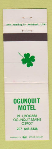 Matchbook Cover - Ogunquit Motel ME