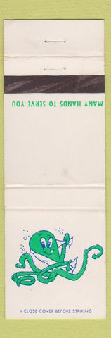 Matchbook Cover - Octopus Car Washes Albuquerque Madison Milwaukee WI Phoenix