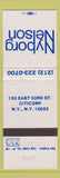 Matchbook Cover - Nyborg Nelson New York City WEAR