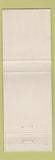 Matchbook Cover - Neighborhood Restaurant Bar New York City